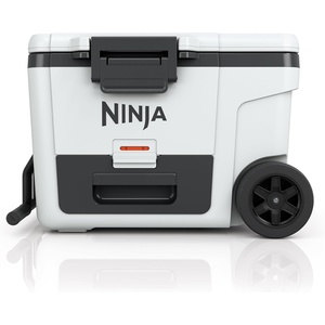 Ninja FrostVault | 65qt Wheeled Cooler with Cold Dry Zone | Integrated Fridge-Temp Dry Storage Drawer | Premium Heavy-Duty Insulated Cooler | Keeps Ice Cold for Days | Spanish Moss | FB265GN1(Cloud White)
