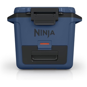 Ninja FrostVault 50qt Hard Cooler with Dry Zone | Integrated Fridge-Temp Dry Storage Drawer | Premium Heavy-Duty Insulated Cooler | Keeps Ice Cold for Days | Spanish Moss | FB151GN1(Lakeshore Blue)