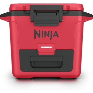 Ninja FrostVault 50qt Hard Cooler with Dry Zone | Integrated Fridge-Temp Dry Storage Drawer | Premium Heavy-Duty Insulated Cooler | Keeps Ice Cold for Days | Spanish Moss | FB151GN1(True Red)