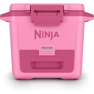 Ninja FrostVault 50qt Hard Cooler with Dry Zone | Integrated Fridge-Temp Dry Storage Drawer | Premium Heavy-Duty Insulated Cooler | Keeps Ice Cold for Days | Spanish Moss | FB151GN1(Strawberry Rhubarb)