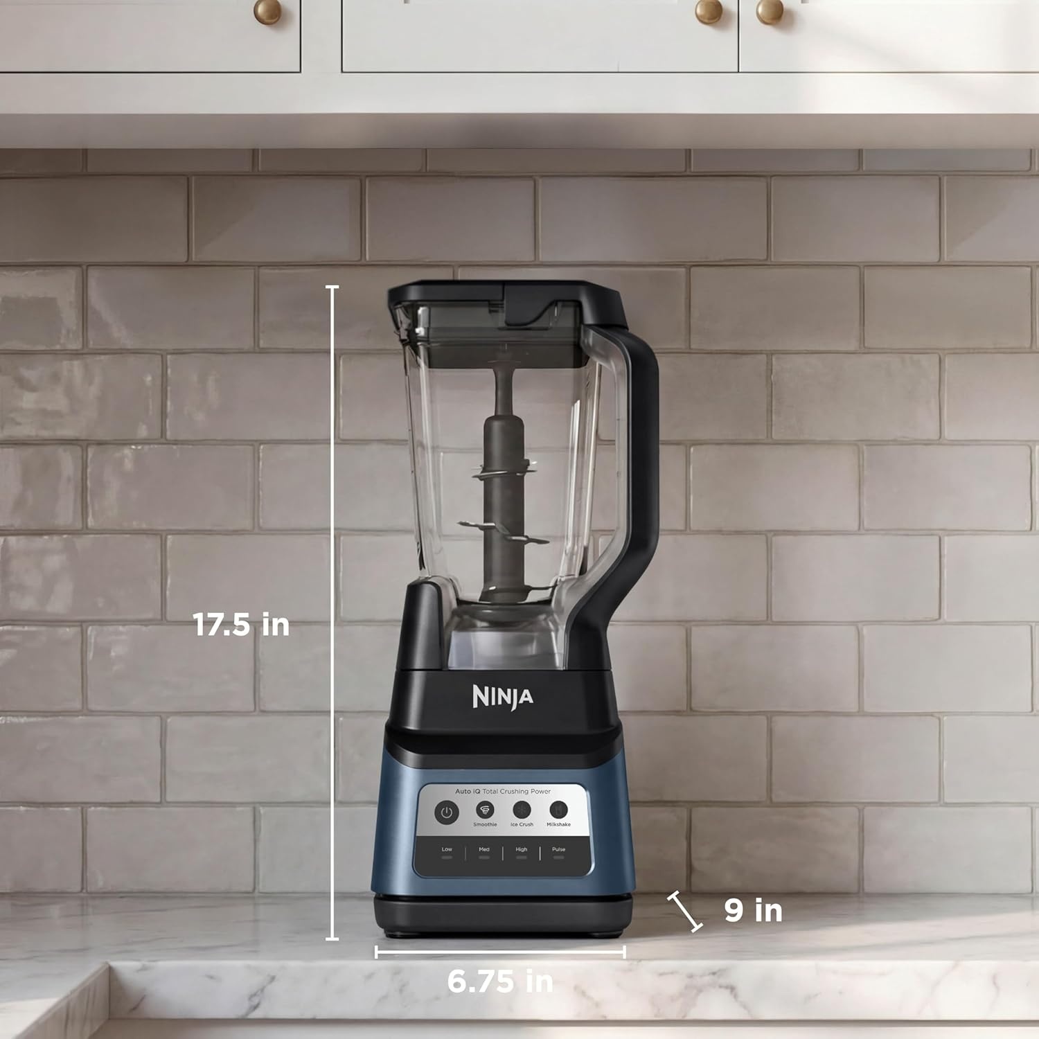 image:imageNinja Professional Plus Kitchen System Premier 3in1 System I Food Processor Blender Mixer Vegetable Chopper Auto IQ Tech I 1400W 72oz Pitcher 64oz Bowl 2 ToGo Cups Red BN801RD1BRNProfessional Plus Blender Premier