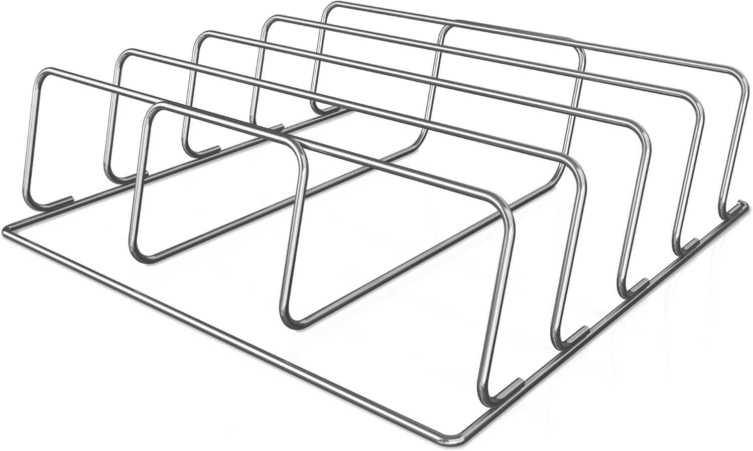 image:imageNinja Woodfire 4Rack Rib and Roast Smoking Bundle for OG800900 Grills Silver Steel