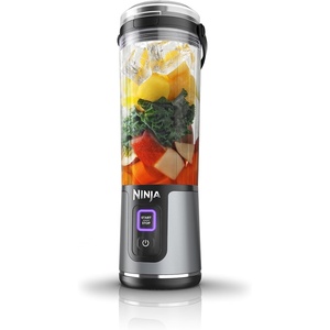 Ninja Blast Portable Blender, Cordless, 18oz. Vessel, Personal Blender For-Shakes and Smoothies, BPA Free, Leakproof-Lid and Sip Spout, USB-C Rechargeable, Dishwasher Safe, Tinted Lavender, BC151LD(Black)