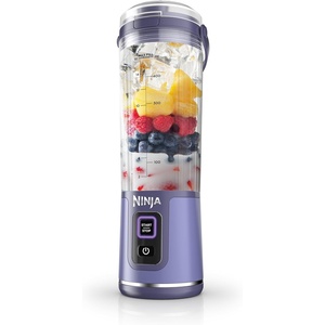 Ninja Blast Portable Blender, Cordless, 18oz. Vessel, Personal Blender For-Shakes and Smoothies, BPA Free, Leakproof-Lid and Sip Spout, USB-C Rechargeable, Dishwasher Safe, Tinted Lavender, BC151LD(Galaxy Purple)