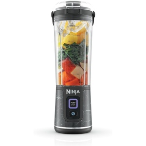 Ninja Blast Portable Blender, Cordless, 18oz. Vessel, Personal Blender For-Shakes and Smoothies, BPA Free, Leakproof-Lid and Sip Spout, USB-C Rechargeable, Dishwasher Safe, Tinted Lavender, BC151LD(Marble Black)