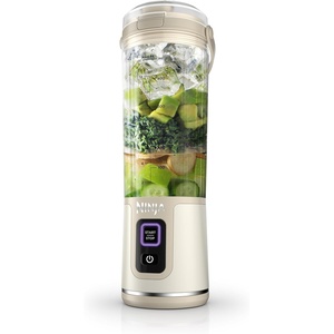 Ninja Blast Portable Blender, Cordless, 18oz. Vessel, Personal Blender For-Shakes and Smoothies, BPA Free, Leakproof-Lid and Sip Spout, USB-C Rechargeable, Dishwasher Safe, Tinted Lavender, BC151LD(Cream)