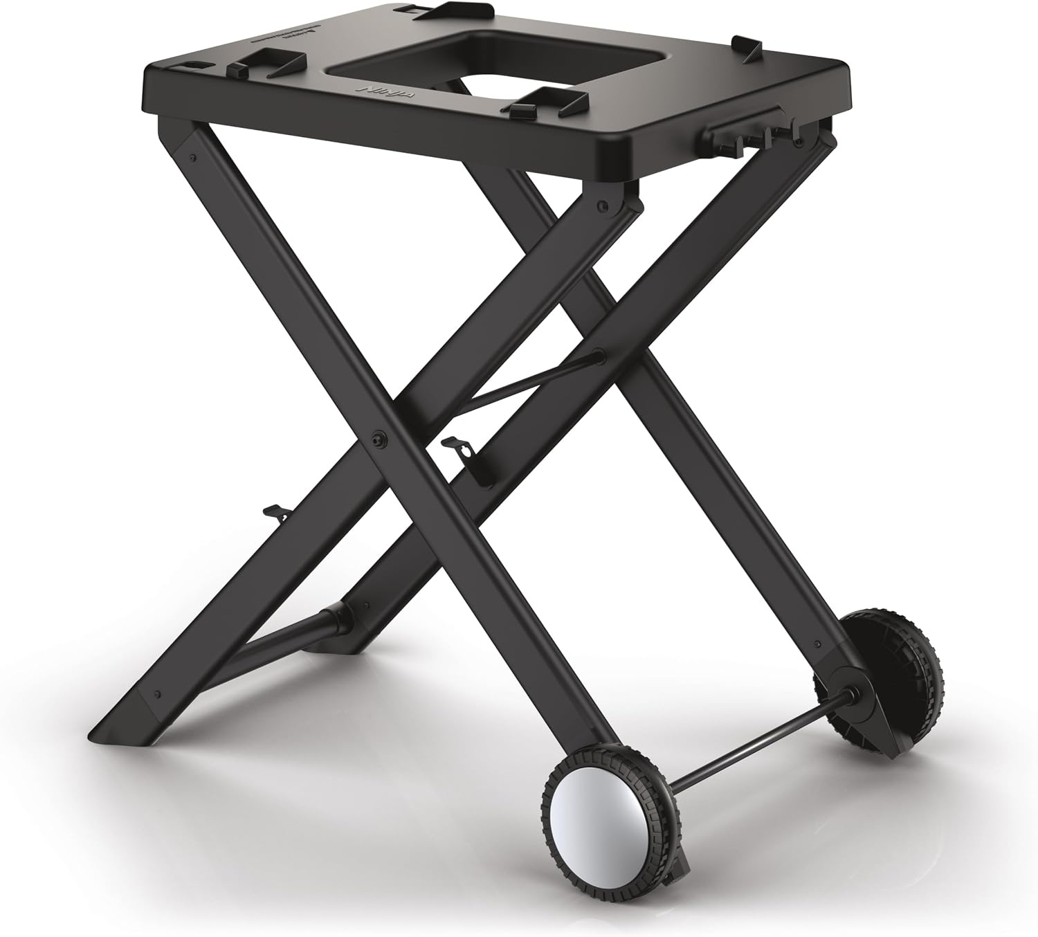 image:imageNinja Woodfire Folding Grill Stand BlackGrey XSKGRLLSTDEUK Compatible with Ninja Woodfire Electric Outdoor BBQ Grill OG700 Series Official Accessory BlackGrey XSKGRLLSTDEUKStand