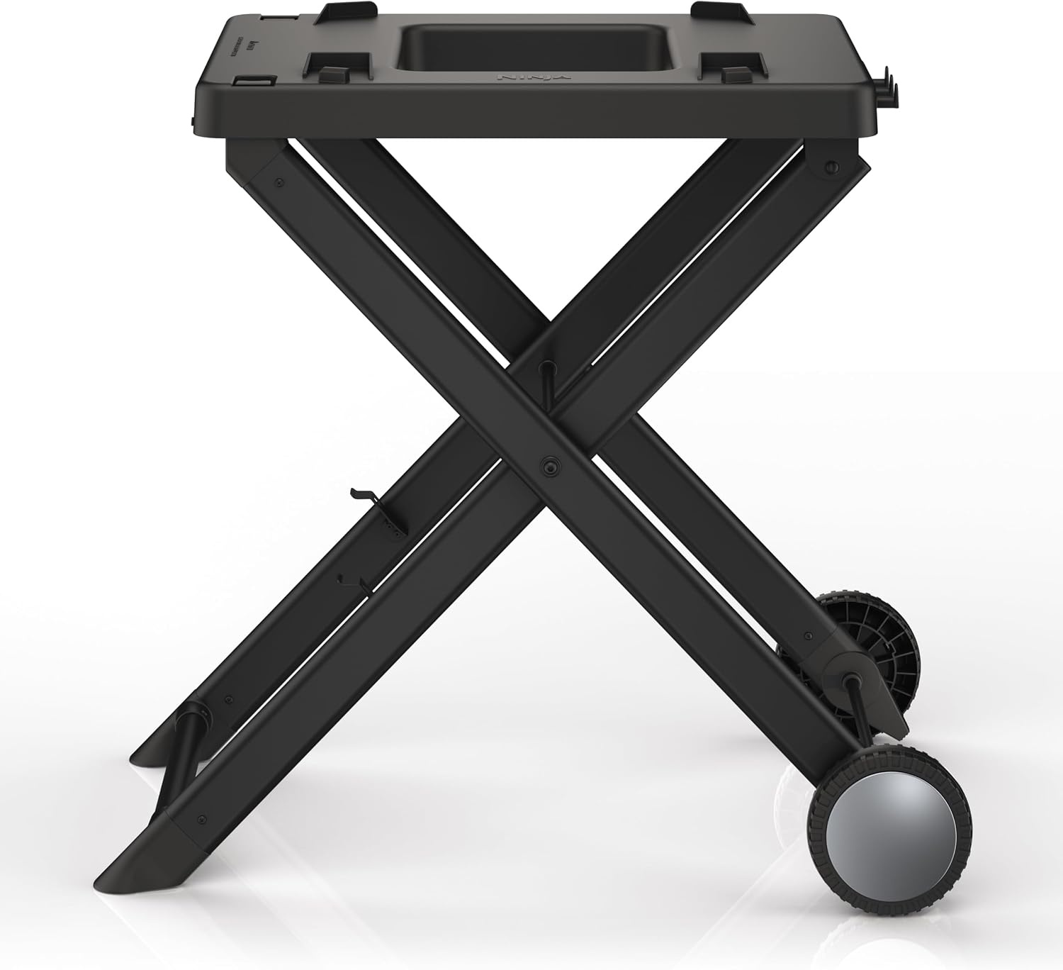 image:imageNinja Woodfire Folding Grill Stand BlackGrey XSKGRLLSTDEUK Compatible with Ninja Woodfire Electric Outdoor BBQ Grill OG700 Series Official Accessory BlackGrey XSKGRLLSTDEUKStand