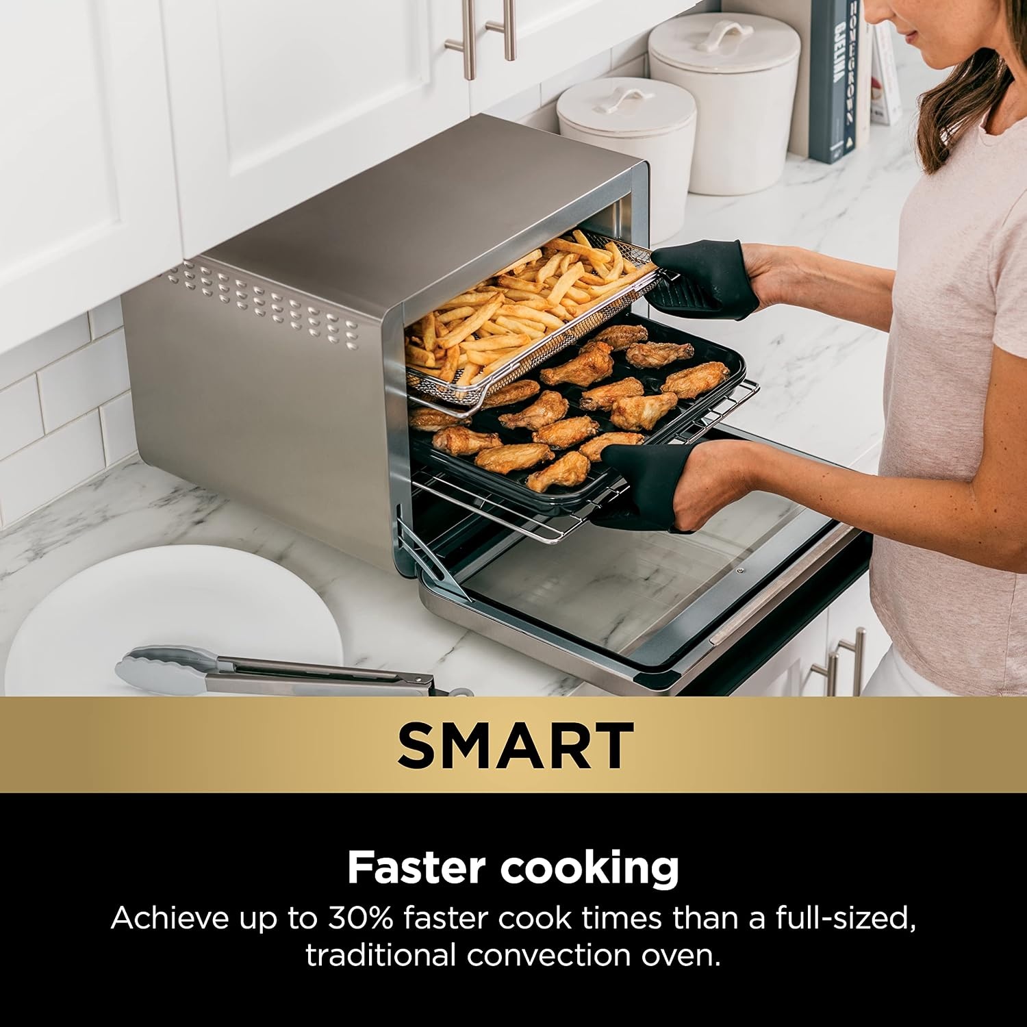 image:imageNinja Double Oven Pro Smart XL 12in1 Thermometer Silver DCT87110in1