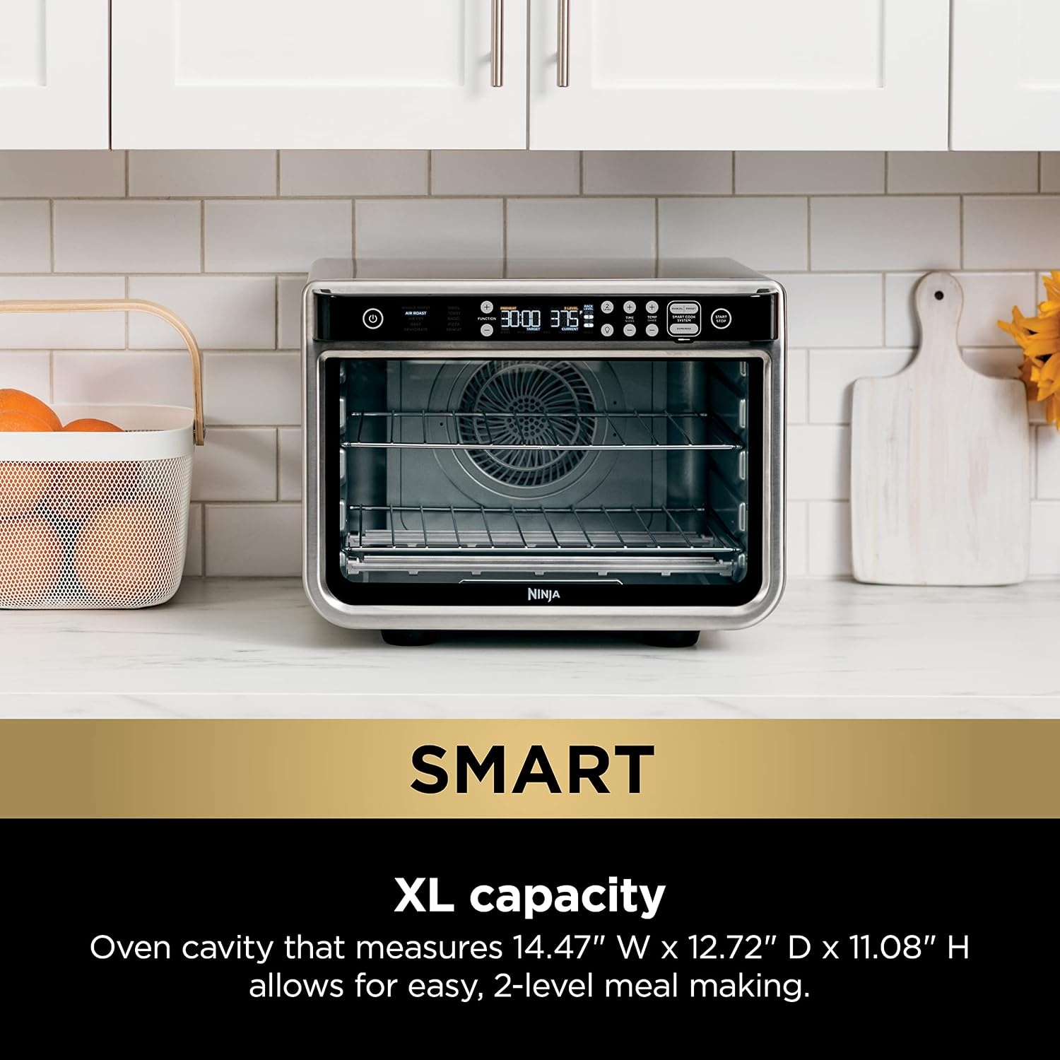 image:imageNinja Double Oven Pro Smart XL 12in1 Thermometer Silver DCT87110in1