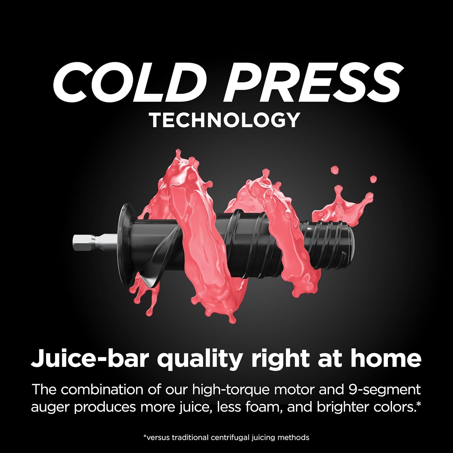 image:imageNinja NeverClog 3in1 Juicer Slicer amp Shredder 32oz Vessel JC152CharcoalShredder