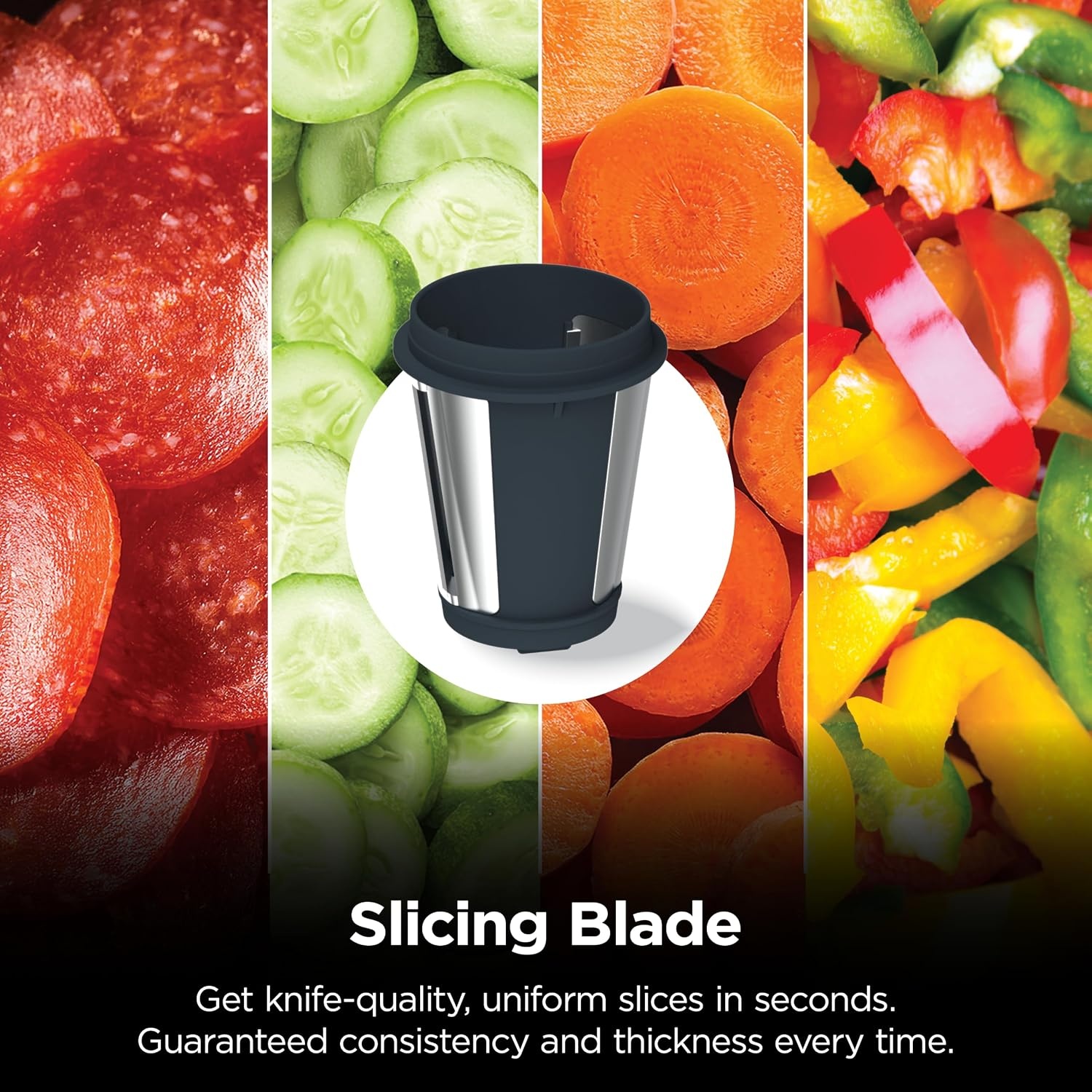 image:imageNinja NeverClog 3in1 Juicer Slicer amp Shredder 32oz Vessel JC152CharcoalShredder