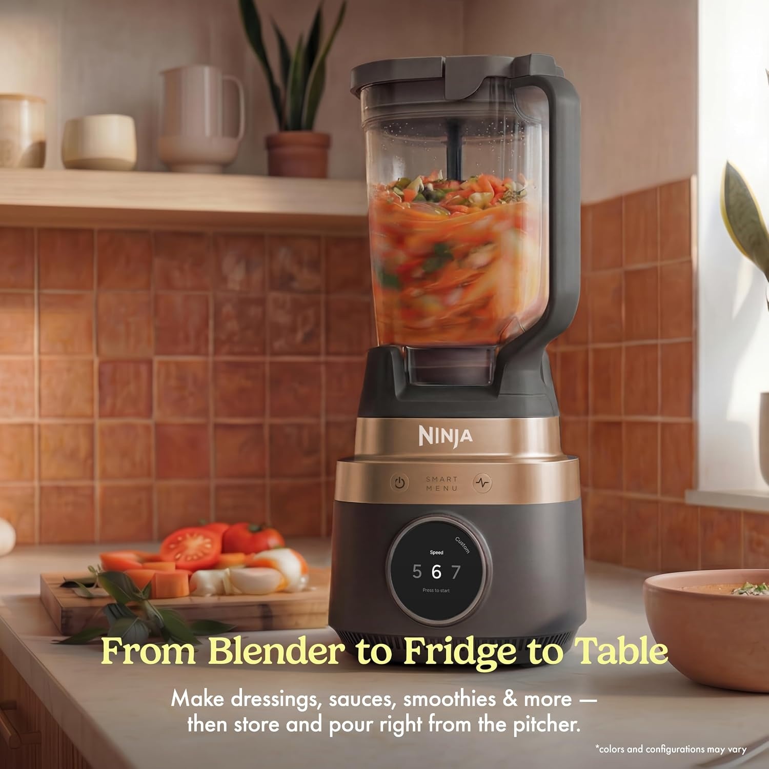 image:imageNinja CrushBOSS 2in1 Blender amp Tumbler 1850PW Onyx LB301BKMocha