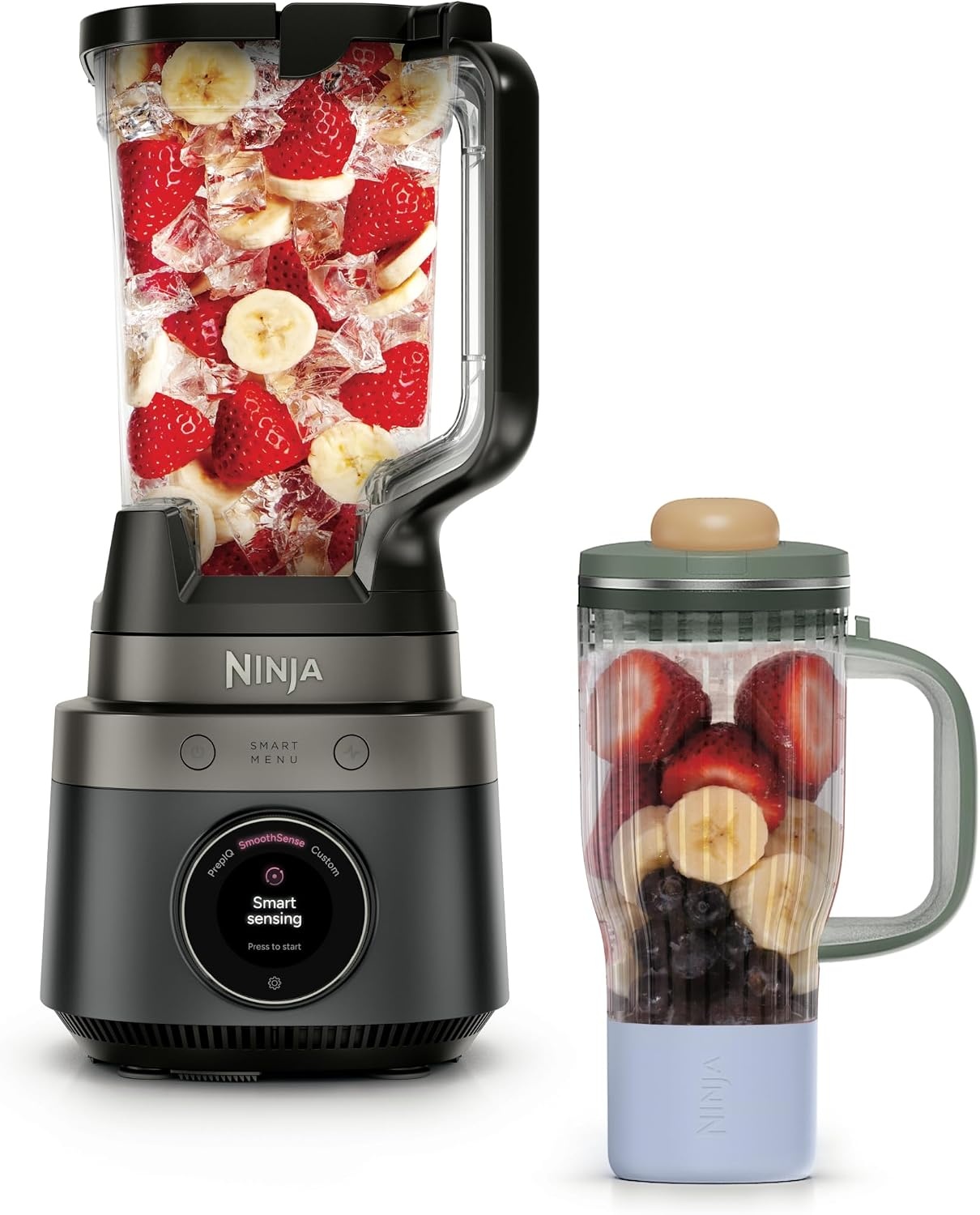 image:imageNinja CrushBOSS 2in1 Blender amp Tumbler 1850PW Onyx LB301BKOnyx