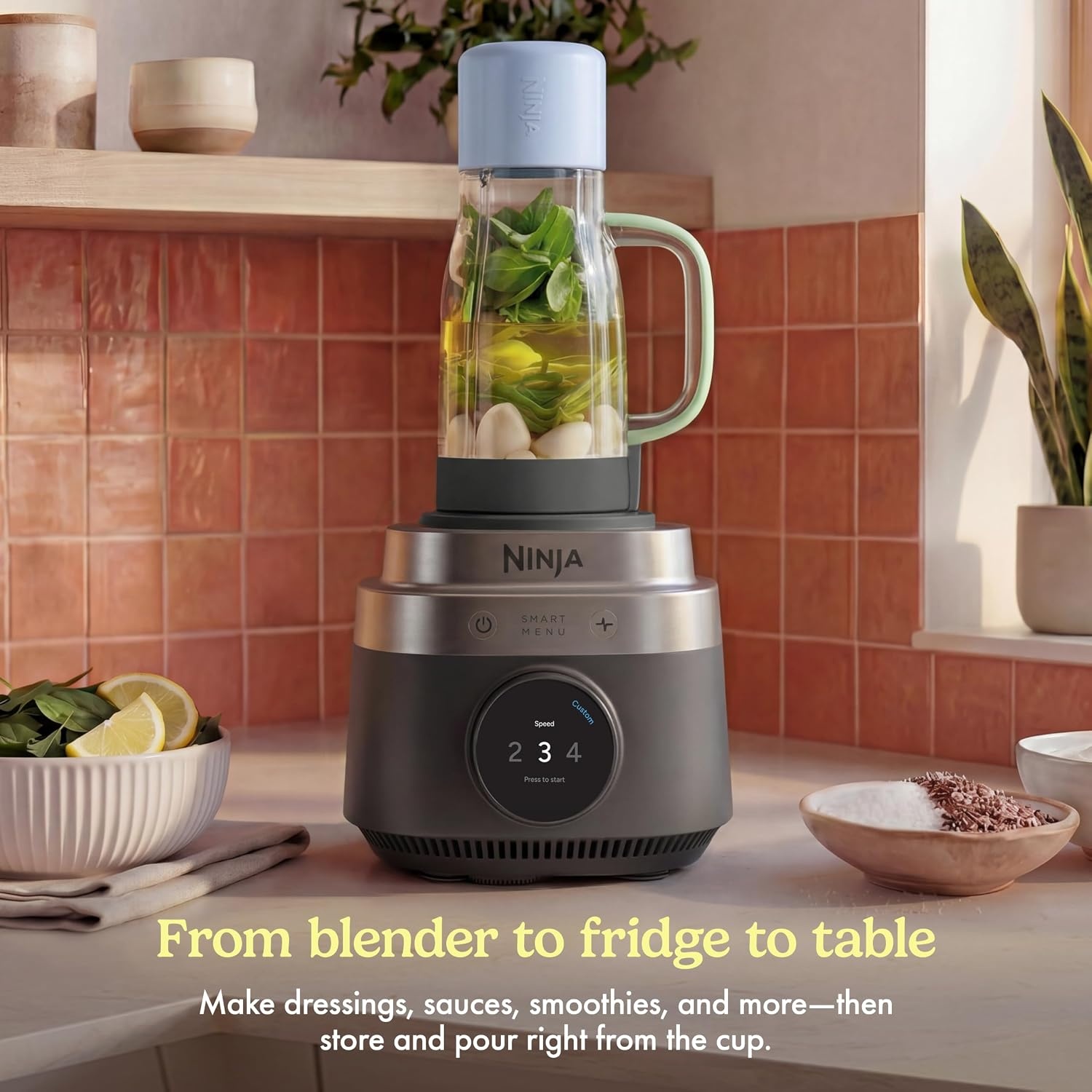 image:imageNinja CrushBOSS 2in1 Blender amp Tumbler 1850PW Onyx LB301BKOnyx
