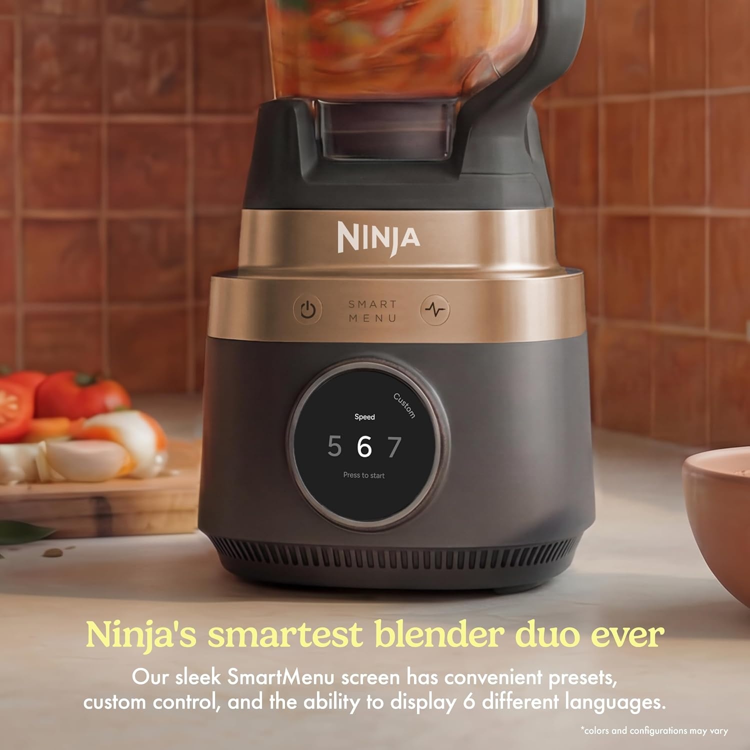 image:imageNinja CrushBOSS 2in1 Blender amp Tumbler 1850PW Onyx LB301BKOnyx