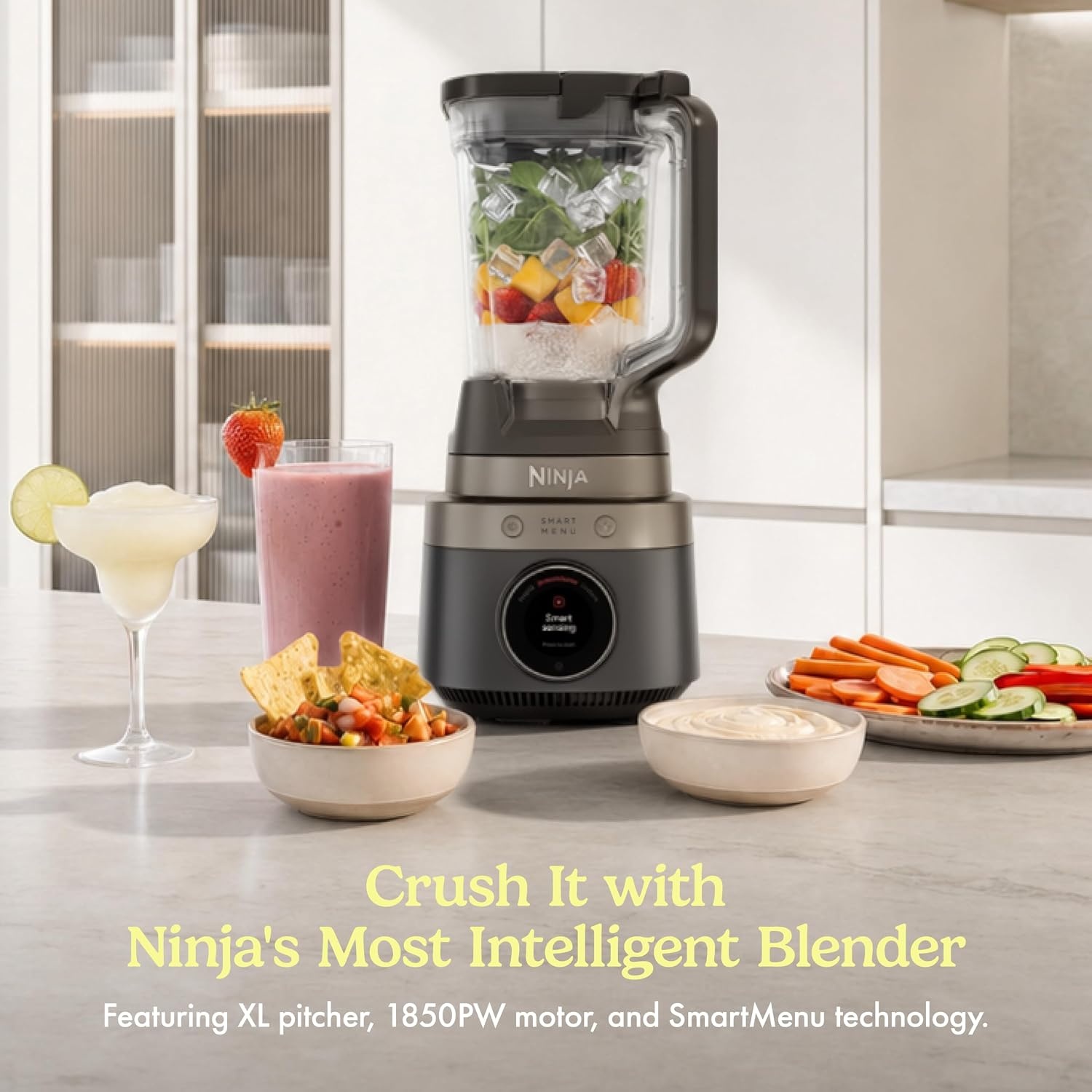 image:imageNinja CrushBOSS 2in1 Blender amp Tumbler 1850PW Onyx LB301BKOnyx