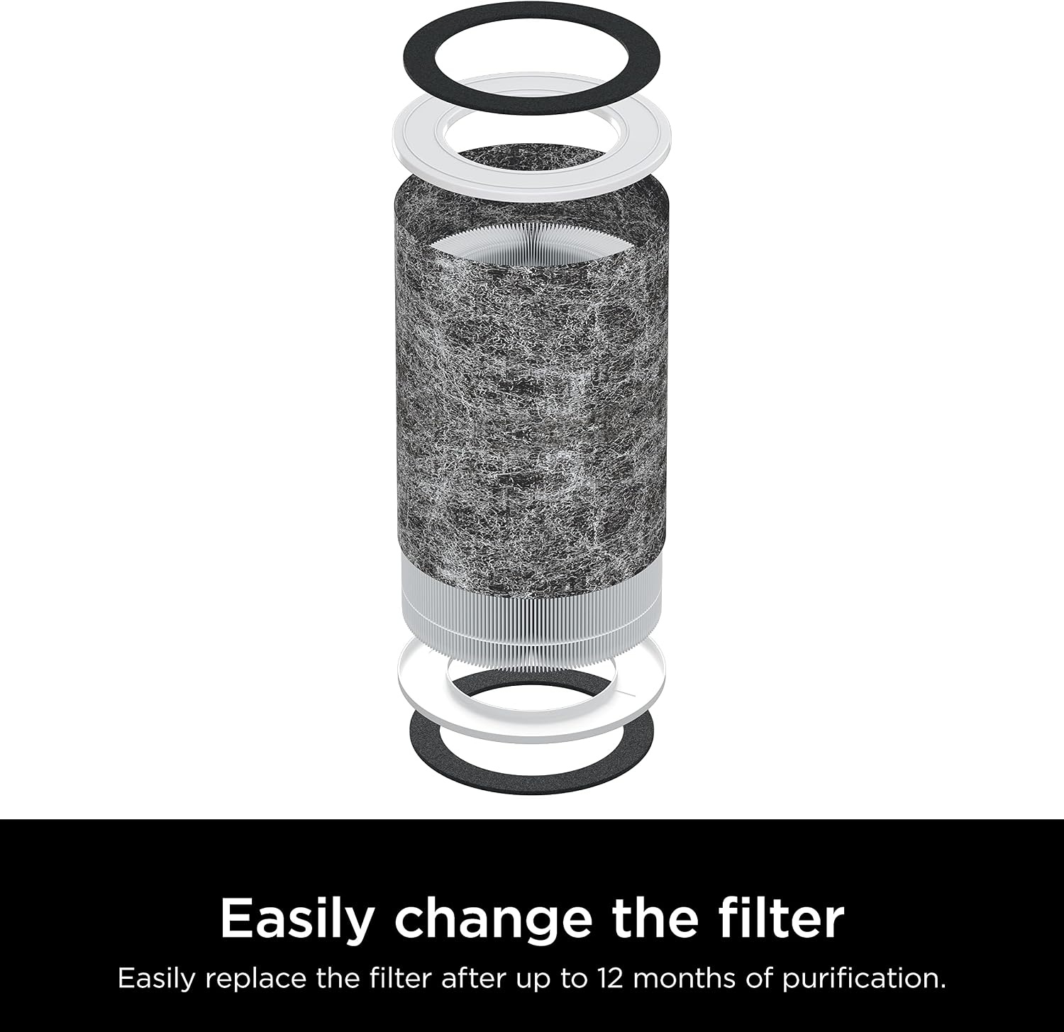 image:imageShark Clean Sense Air Purifier Max HP201 White1200 sq ft