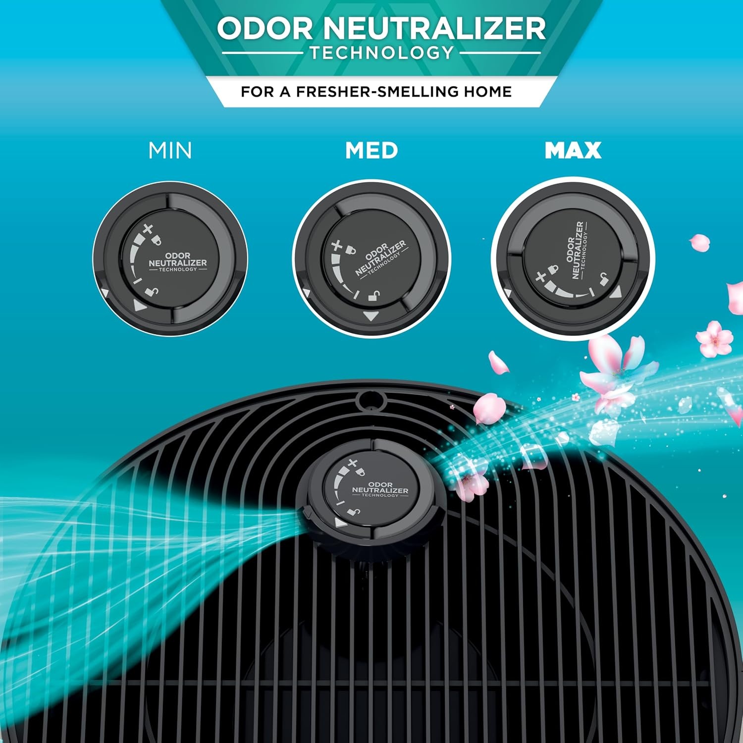 image:imageShark Clean Sense Air Purifier Max HP201 White1200 sq ft w Odor Neutralizer Tech