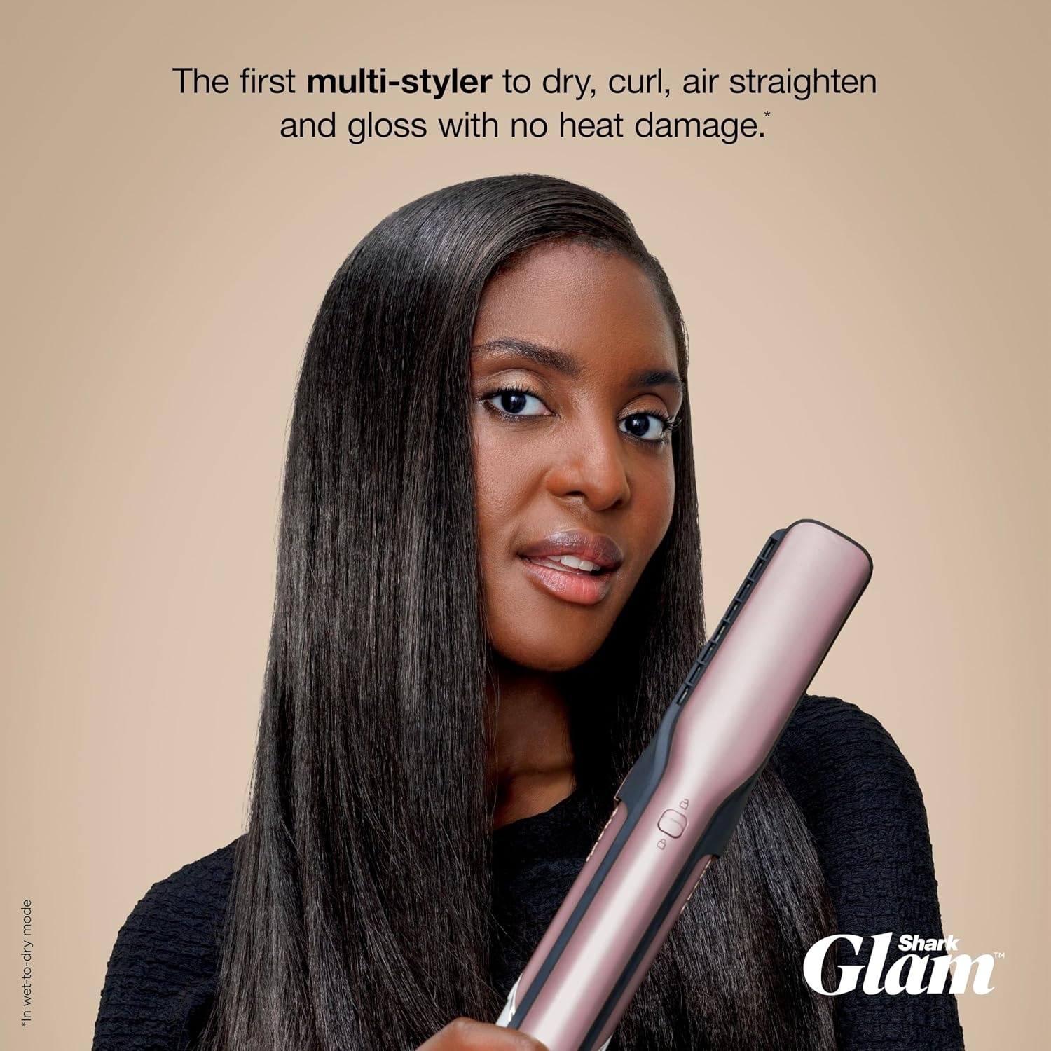 image:imageShark FlexStyle Glam CeramicPowerful Air StylingDrying System HD6051SPKCurly Coily Hair Pink