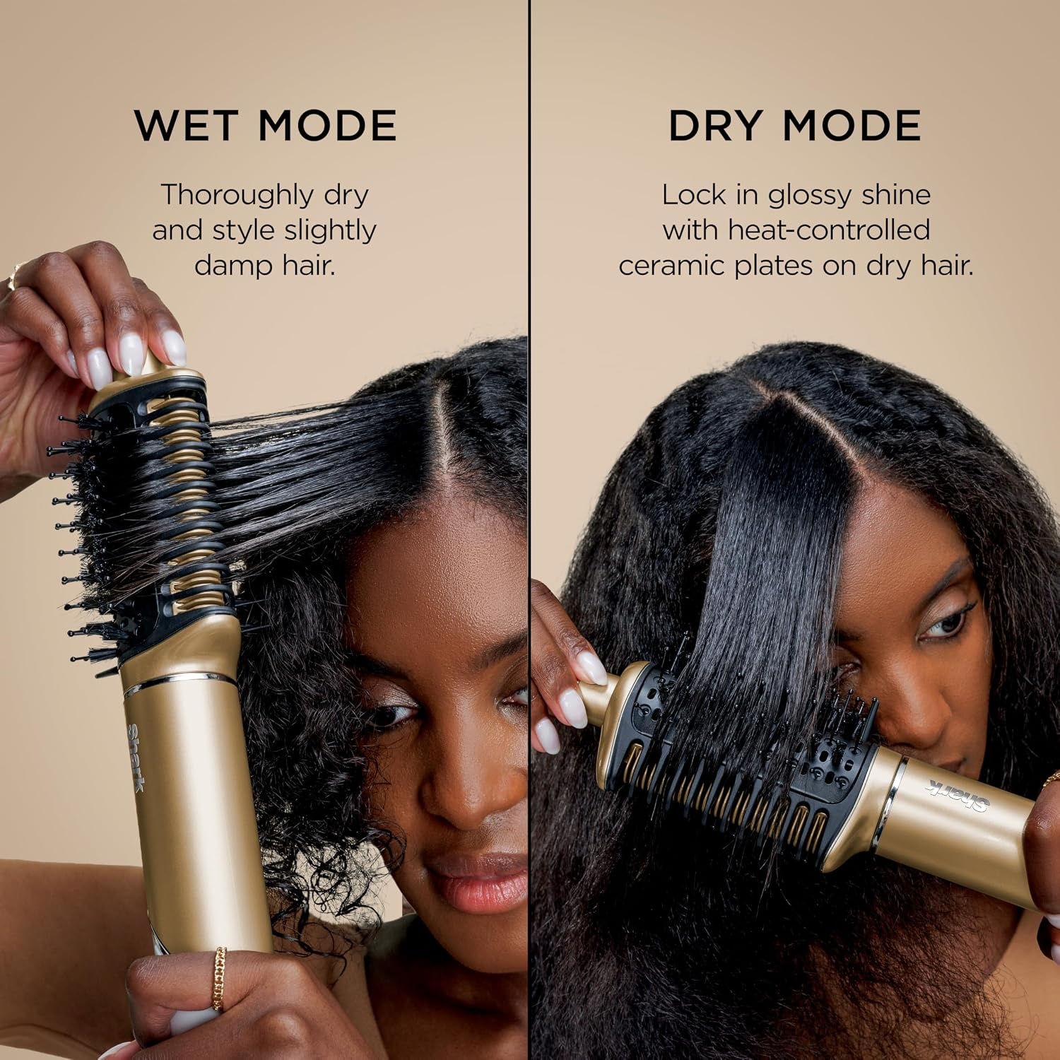 image:imageShark FlexStyle Glam CeramicPowerful Air StylingDrying System HD6051SPKStraight Wavy Hair Gold