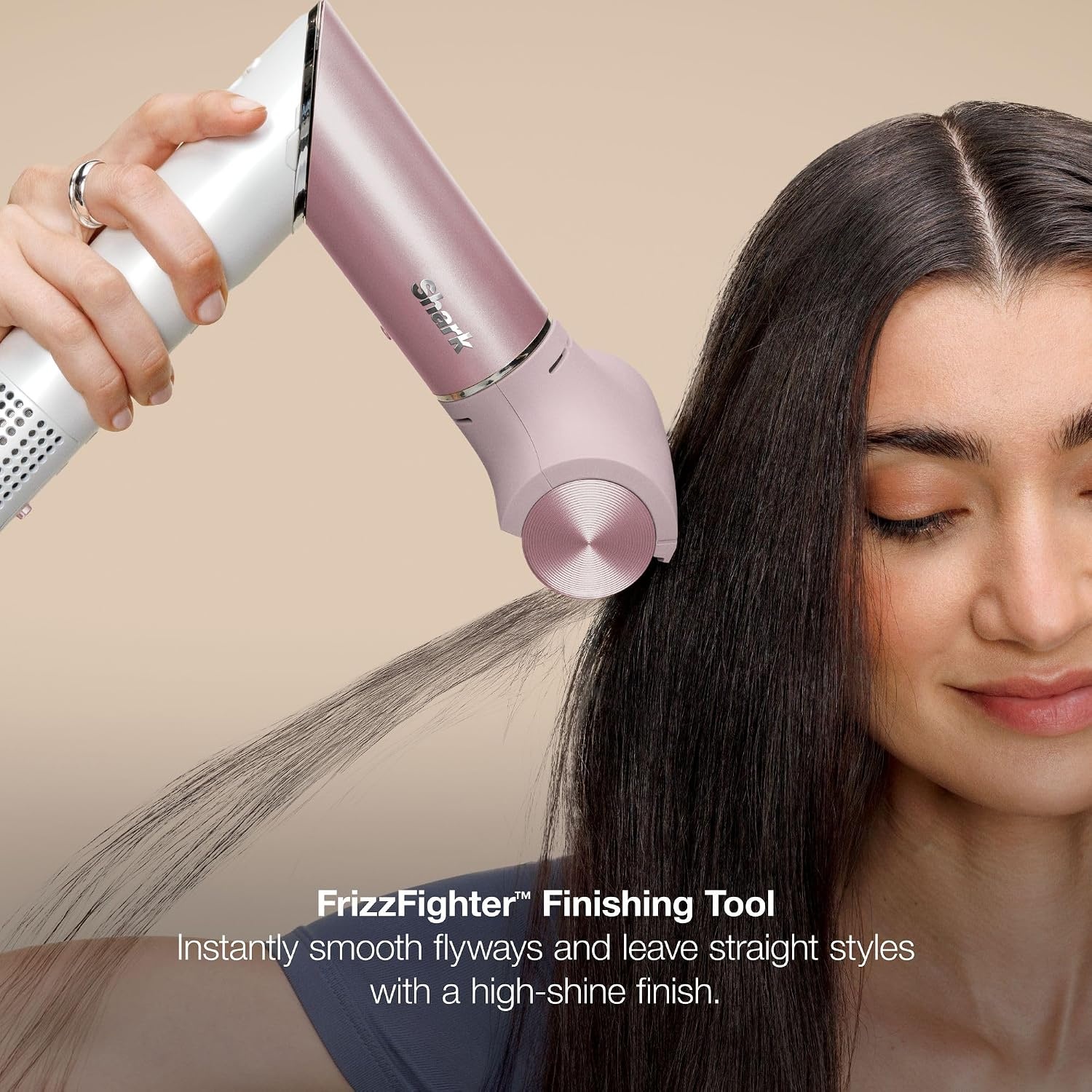 image:imageShark FlexStyle Glam CeramicPowerful Air StylingDrying System HD6051SPKStraight Wavy Hair Pink