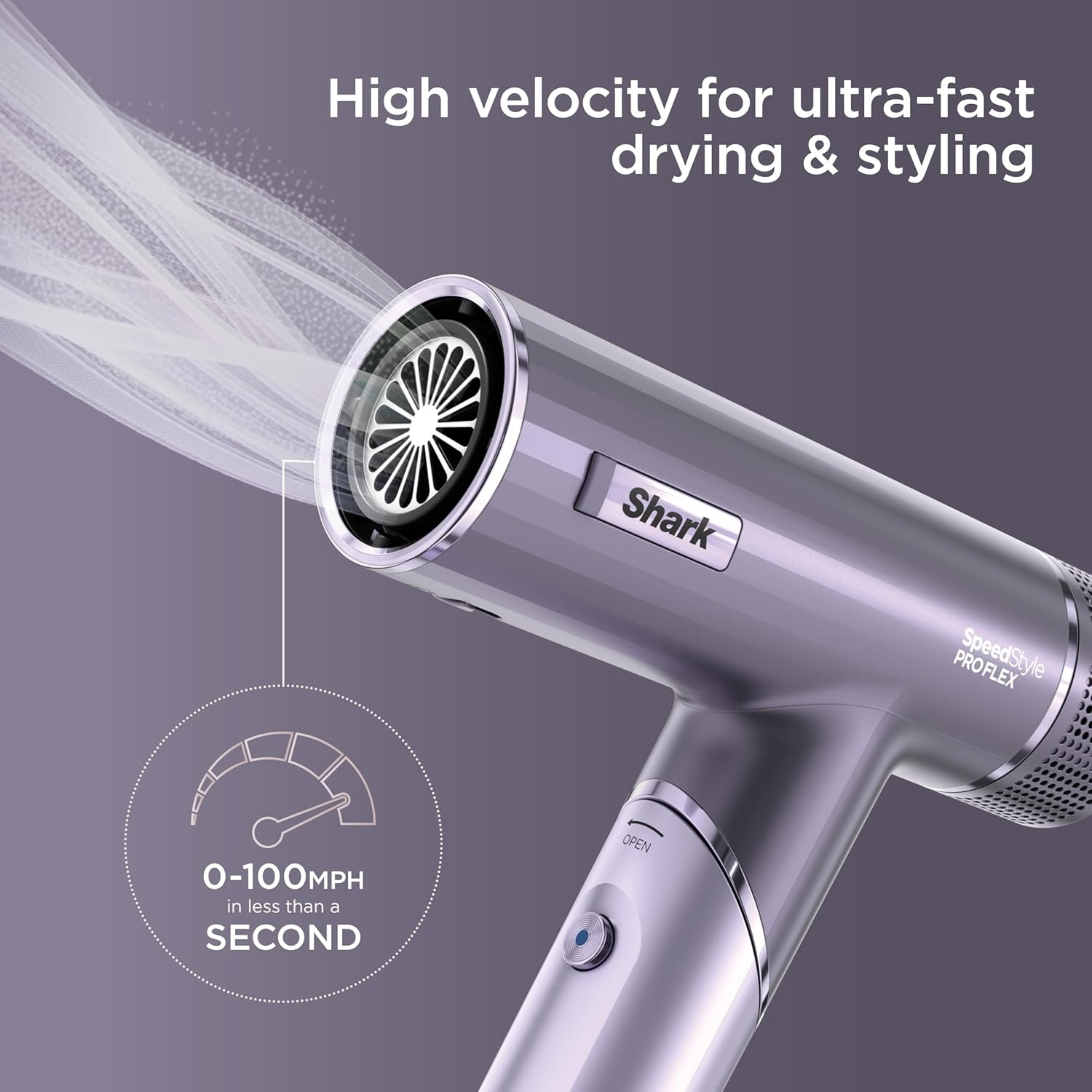 image:imageShark SpeedStyle Hair Dryer 3 Styling Tools Fine to Medium Hair HD331Limited Edition SpeedStyle Pro Flex
