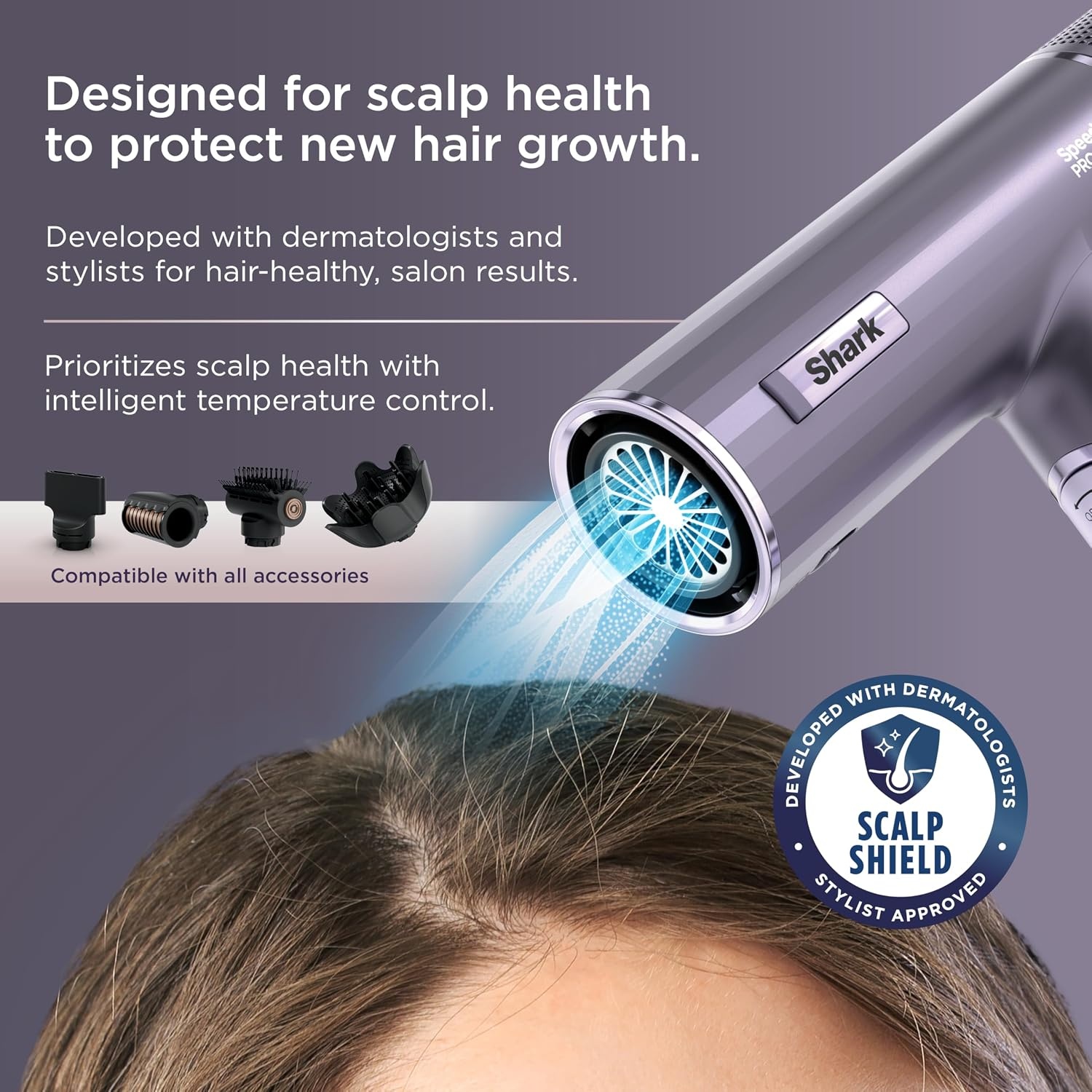 image:imageShark SpeedStyle Hair Dryer 3 Styling Tools Fine to Medium Hair HD331Limited Edition SpeedStyle Pro Flex