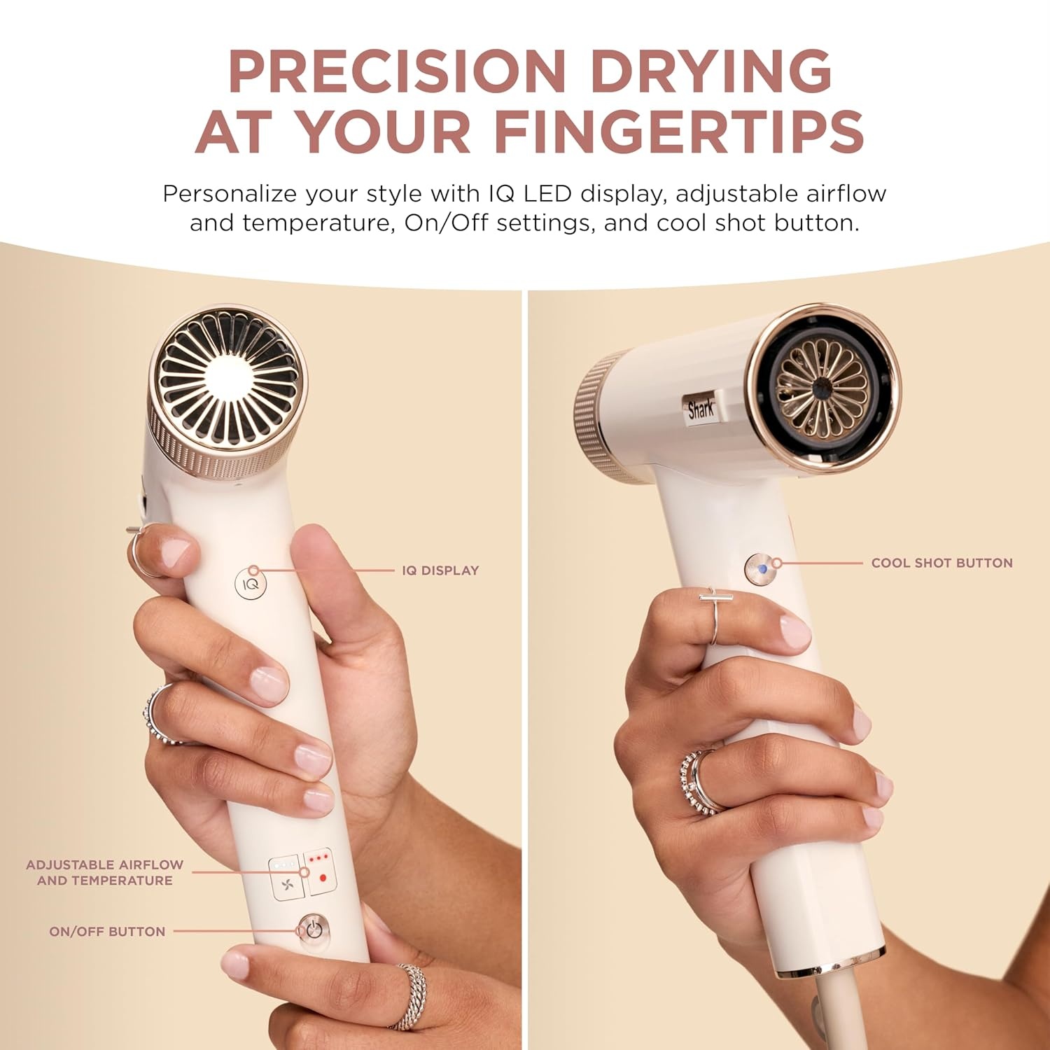 image:imageShark SpeedStyle Hair Dryer 3 Styling Tools Fine to Medium Hair HD331SpeedStyleStraight Wavy Hair