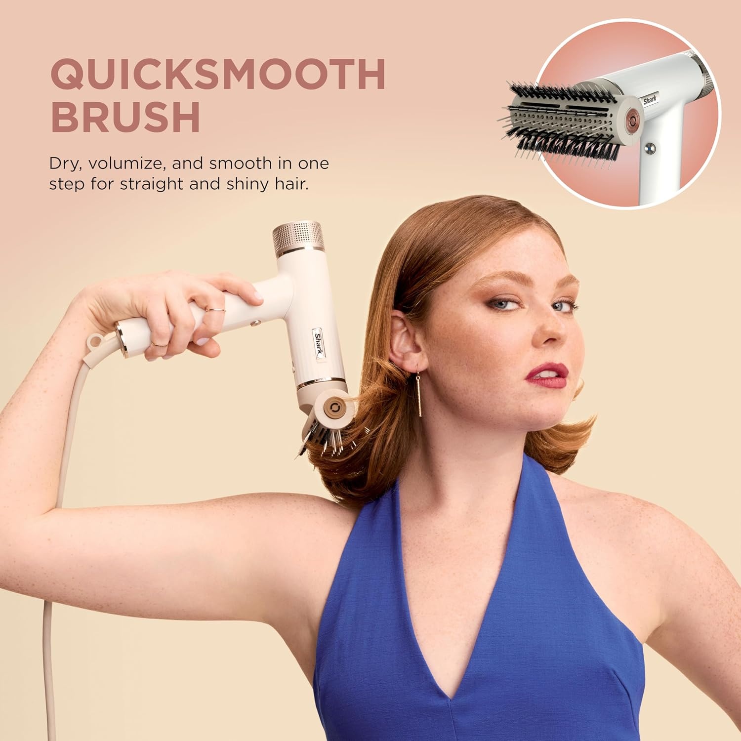 image:imageShark SpeedStyle Hair Dryer 3 Styling Tools Fine to Medium Hair HD331SpeedStyleStraight Wavy Hair
