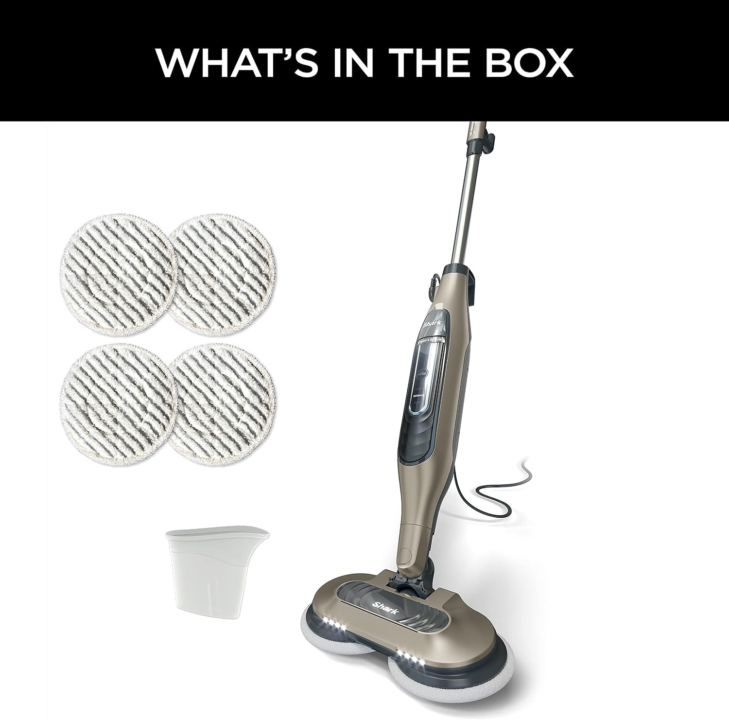 image:imageShark Steam amp Scrub Hard Floor Steam Mop Teal S8002BRNSteam Scrub
