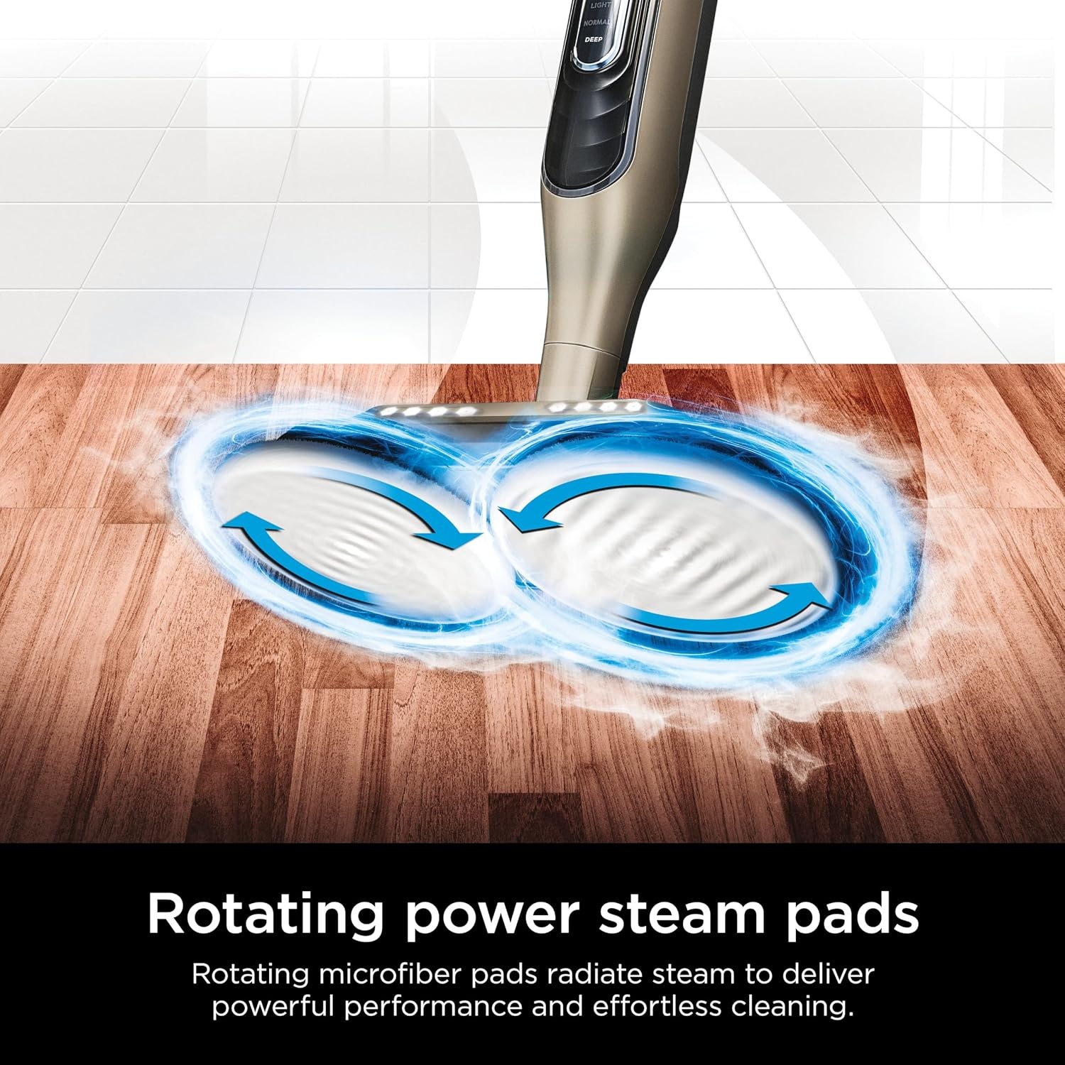 image:imageShark Steam amp Scrub Hard Floor Steam Mop Teal S8002BRNSteam Scrub