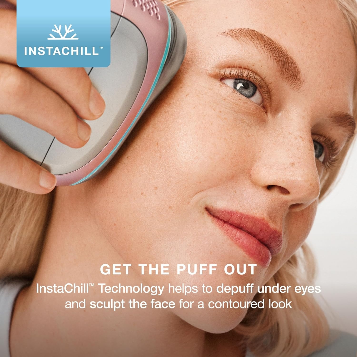 image:imageShark FacialPro Glow DePuffi 2in1 Facial amp Contrast Therapy FH320PLDepuffi Mountain Blue