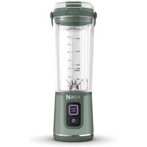 Ninja Blast BC151EUEM Portable Blender/Blender/Smoothie Maker, 530 ml Cup, Leak-proof Lid, Powerful Mini Stand Mixer, Wireless & Rechargeable, Crushes Ice & Fruit, Green,