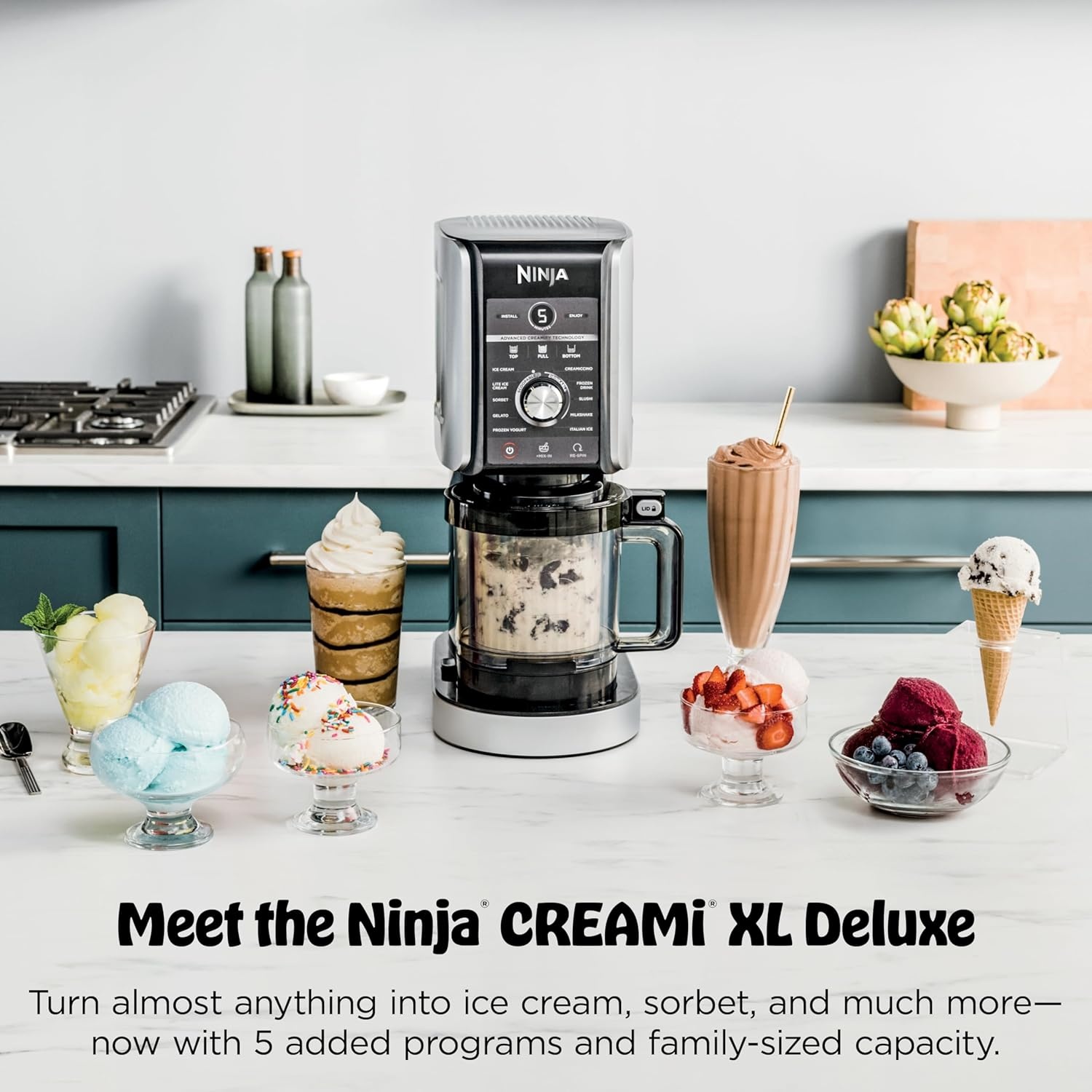 image:imageNinja Creami XL 11in1 Ice Cream Maker with XL Capacity NC601PUNC501