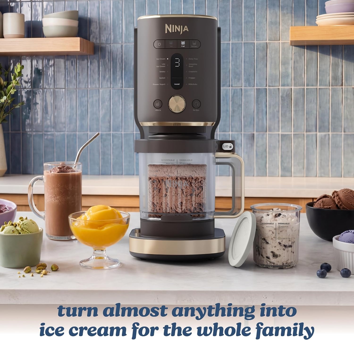 image:imageNinja Creami XL 11in1 Ice Cream Maker with XL Capacity NC601PUNC601BR