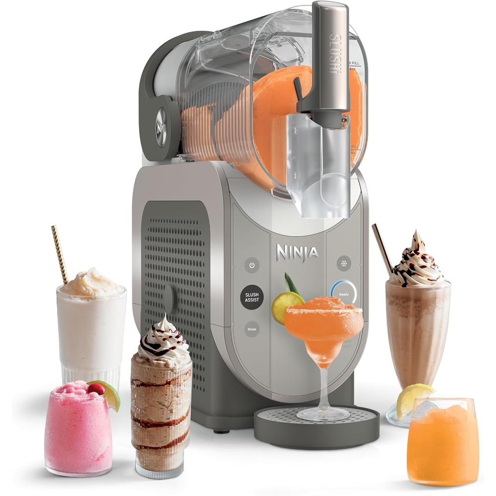 image:imageNinja SLUSHi Smart Frozen Drink Maker SlushAisst Techonology FS351BLBrown