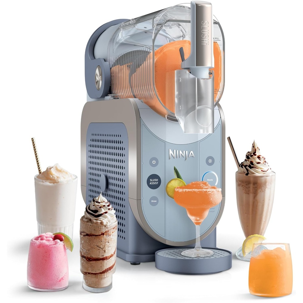 image:imageNinja SLUSHi Smart Frozen Drink Maker SlushAisst Techonology FS351BLFrost Blue