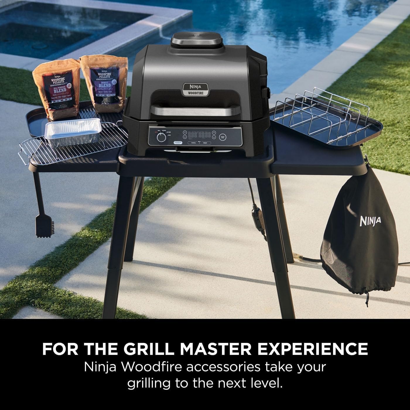 image:imageNinja Woodfire XL Flat Plate NonStick Flat Top BBQ Griddle Plate123 x 17 x 178