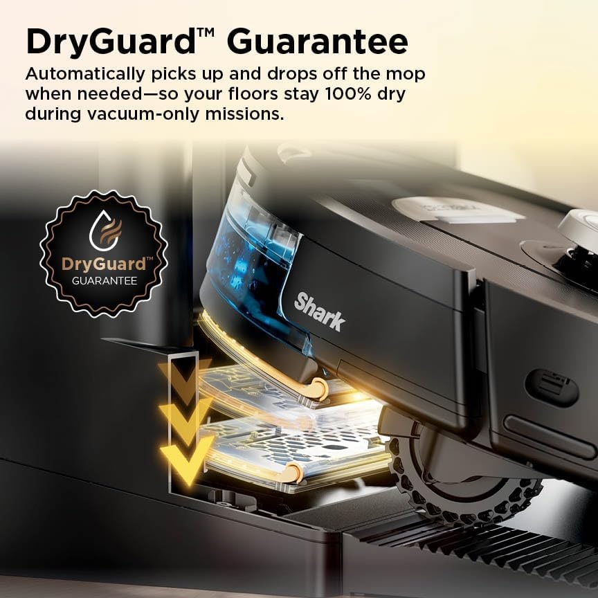 image:imageShark PowerDetect ThermaCharged NeverTouch Pro Robot Vacuum Black RV2920XEPowerDetect ThermaCharged Black