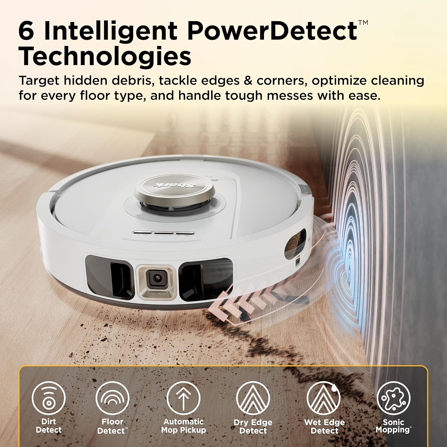 image:imageShark PowerDetect ThermaCharged NeverTouch Pro Robot Vacuum Black RV2920XEPowerDetect ThermaCharged White