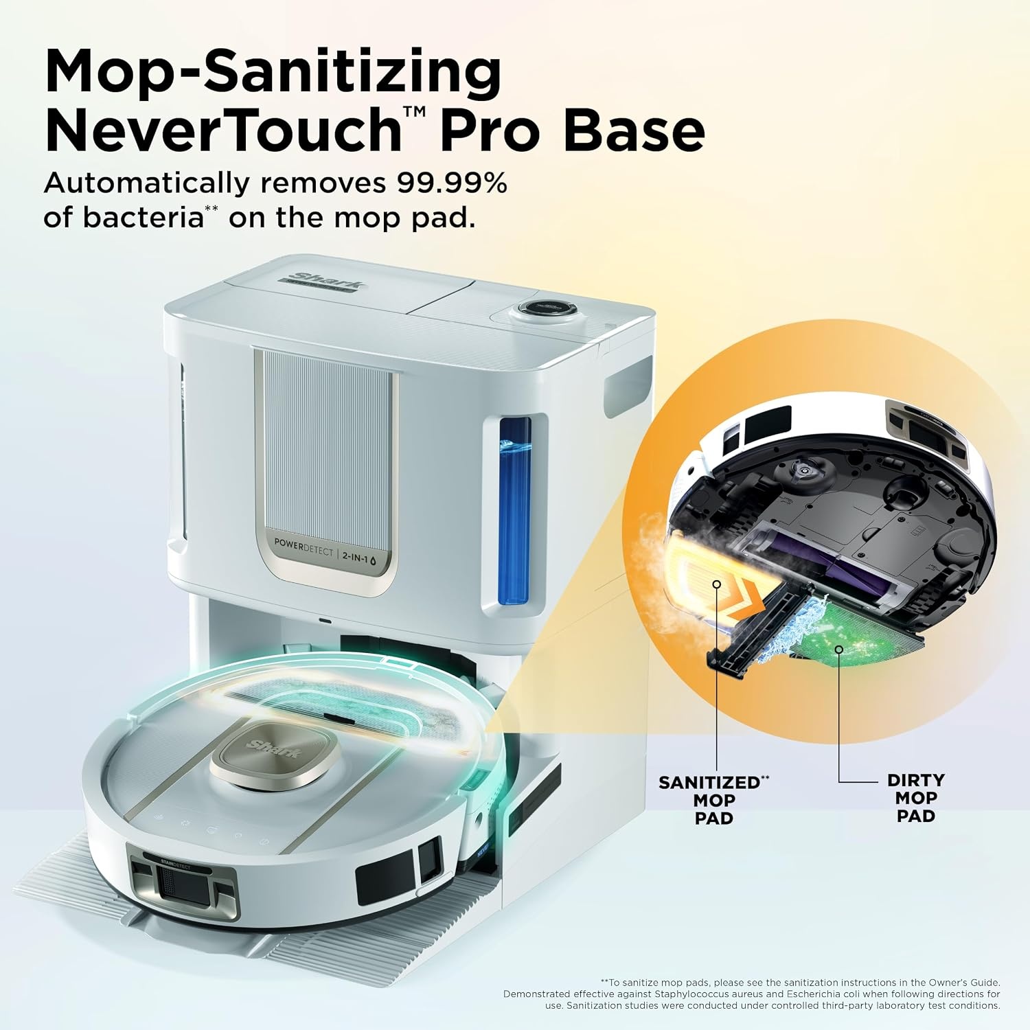 image:imageShark PowerDetect ThermaCharged NeverTouch Pro Robot Vacuum Black RV2920XEPowerDetect ThermaCharged White