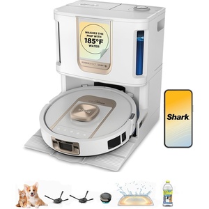 Shark PowerDetect ThermaCharged NeverTouch Pro Robot Vacuum, Black RV2920XE(PowerDetect ThermaCharged (White))