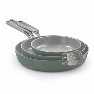 Ninja NeverQuit™ 12-Piece Ceramic Cookware Set, Forest Sage, CQ19012GN6(Forest Sage)