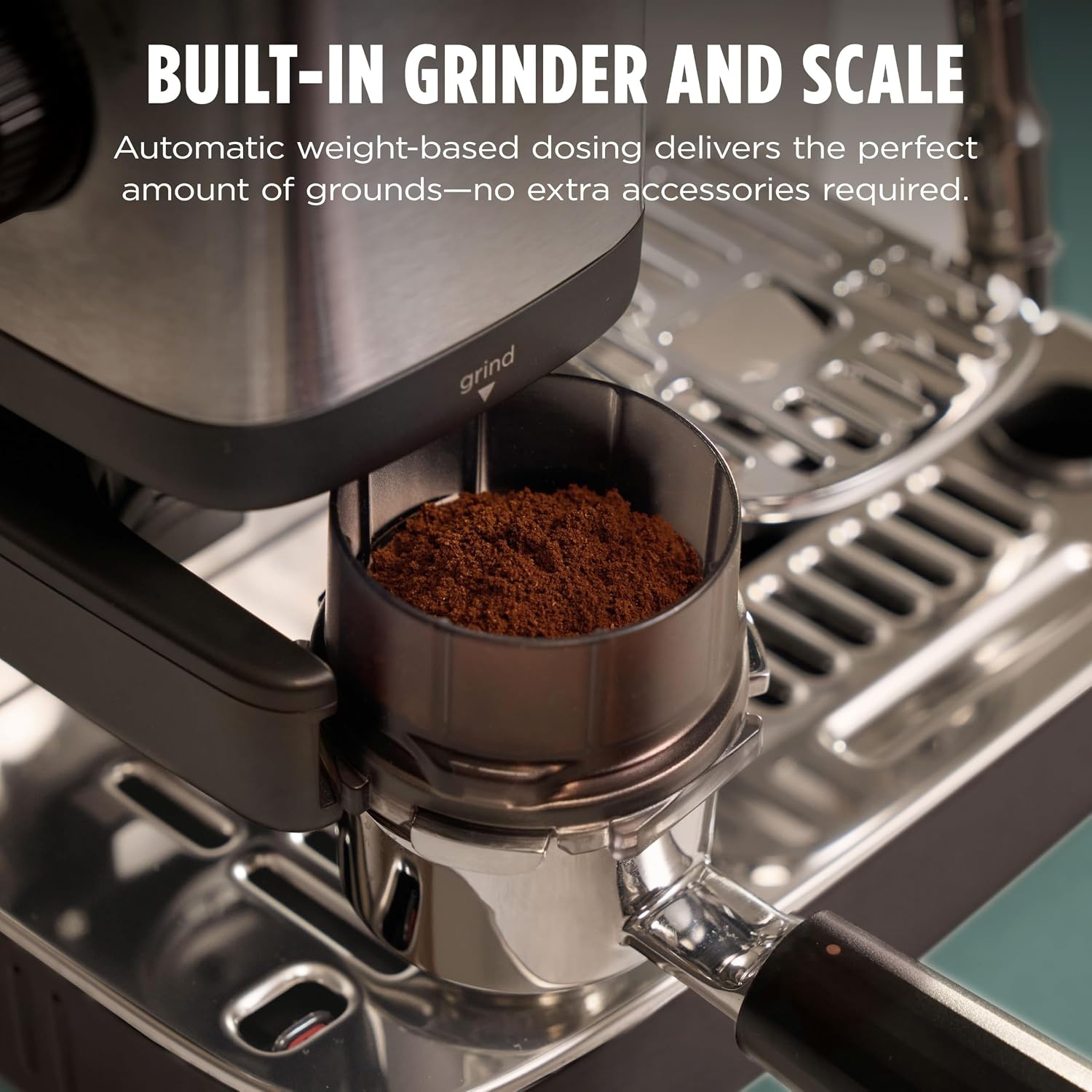 image:imageNinja Luxe Caf Mini Plus with AutoFroth Espresso amp Drip Stainless ES351Luxe Caf Mini