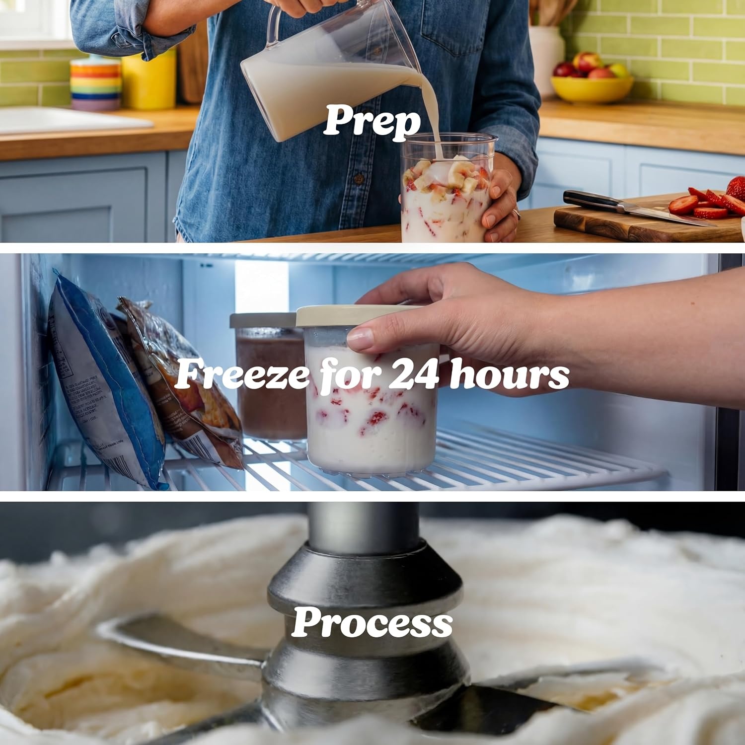image:imageNinja Creami 7in1 Ice Cream Maker Plum NC351PUCREAMi 7in1 w 2 Pints Mocha