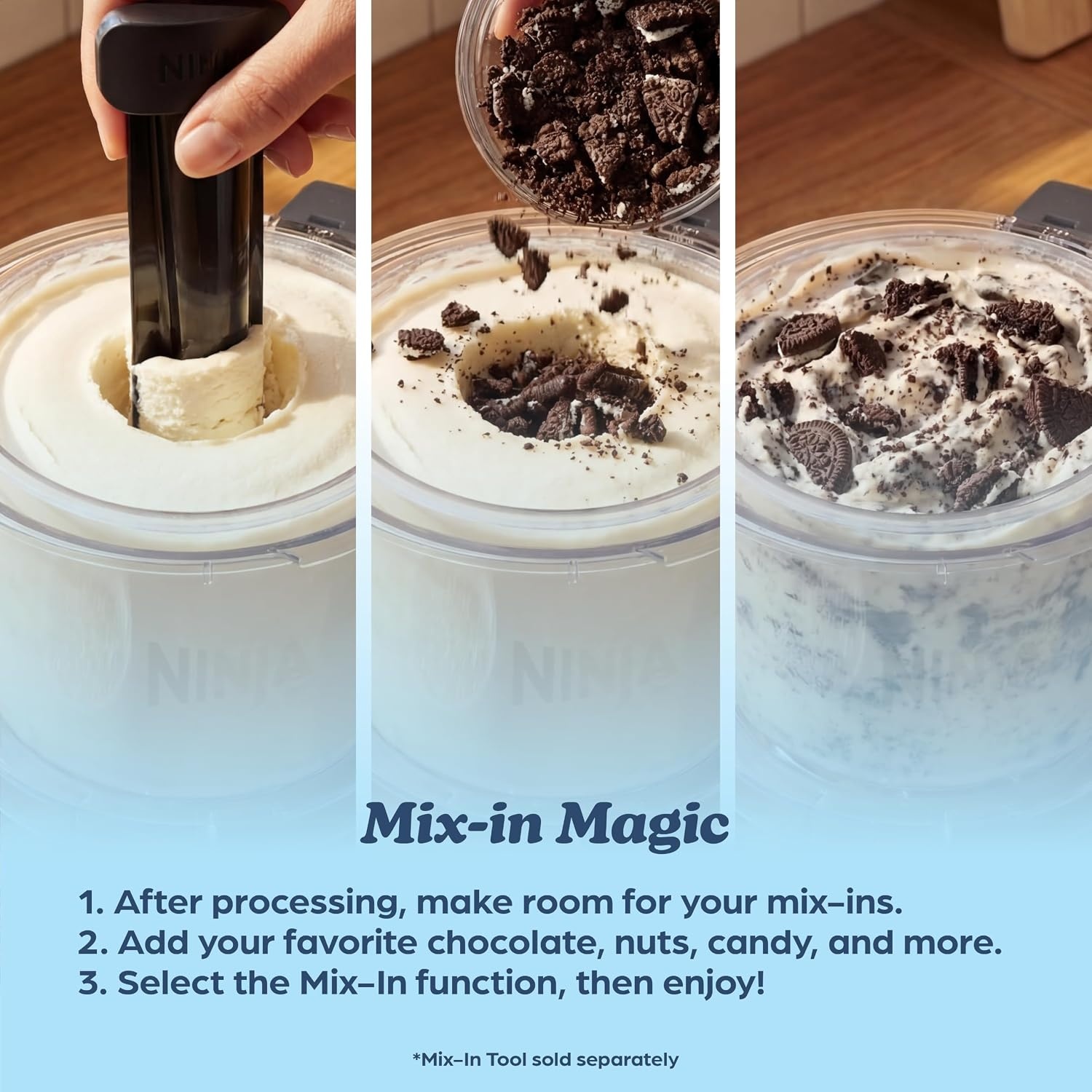 image:imageNinja Creami 7in1 Ice Cream Maker Plum NC351PUCREAMi 7in1 w 2 Pints Mocha