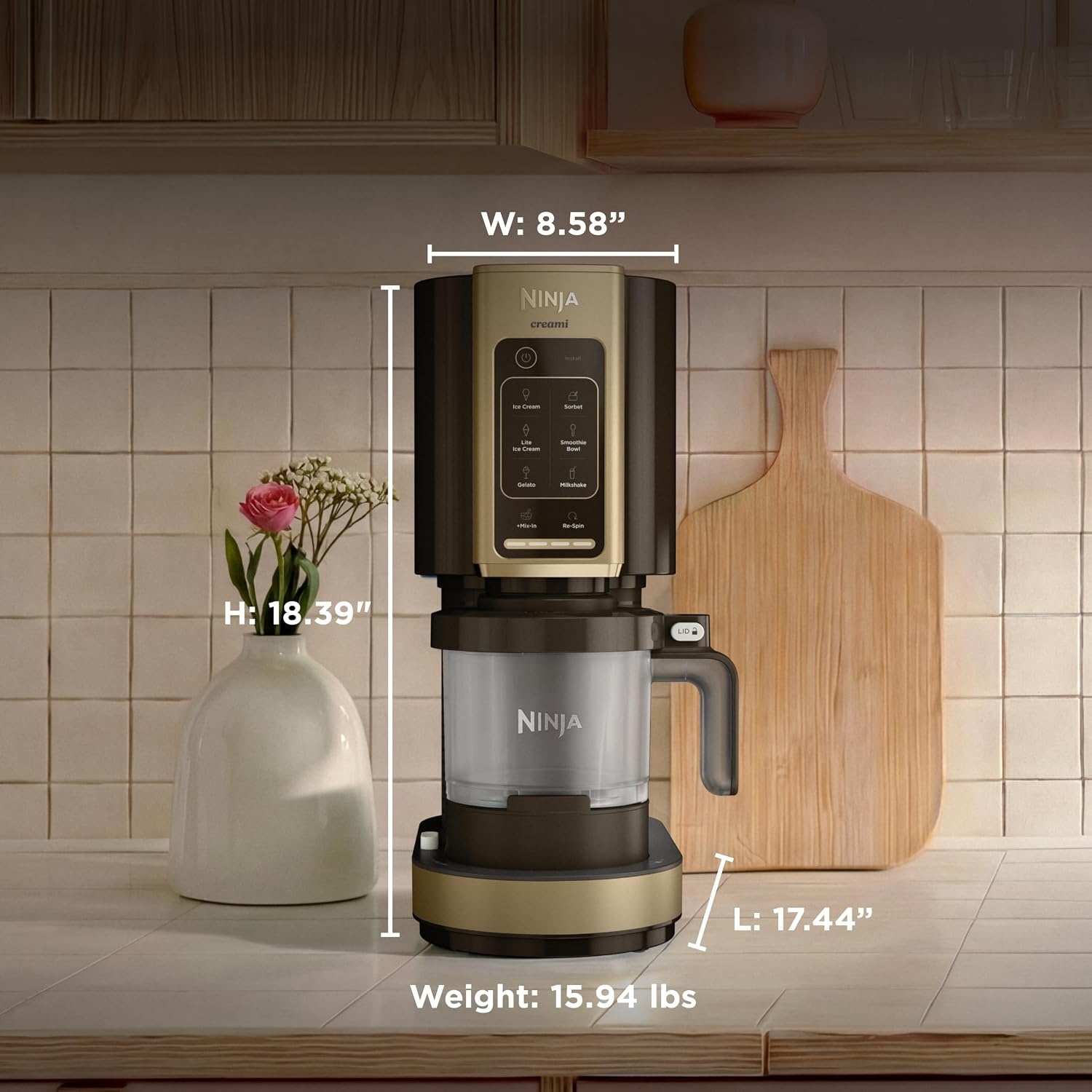 image:imageNinja Creami 7in1 Ice Cream Maker Plum NC351PUCREAMi 7in1 w 2 Pints Plum