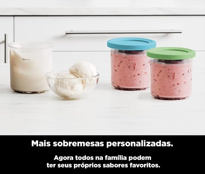 image:imageNinja Creami 7in1 Ice Cream Maker Plum NC351PUCREAMi NC2NC3 Pints 8 pack