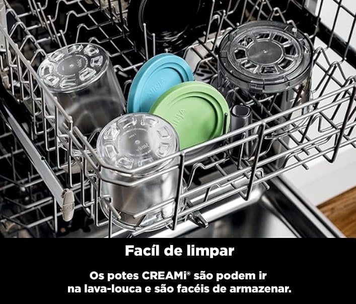 image:imageNinja Creami 7in1 Ice Cream Maker Plum NC351PUCREAMi NC2NC3 Pints 8 pack